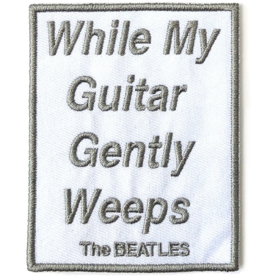 Show details for Beatles Patches: While My Guitar Gently Weeps  - White Album Picture of Beatles Patches: While My Guitar Gently Weeps  - White Album