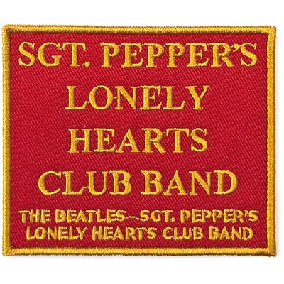 Show details for Beatles Patches: Sgt. Pepper Red - Sgt Pepper Picture of Beatles Patches: Sgt. Pepper Red - Sgt Pepper