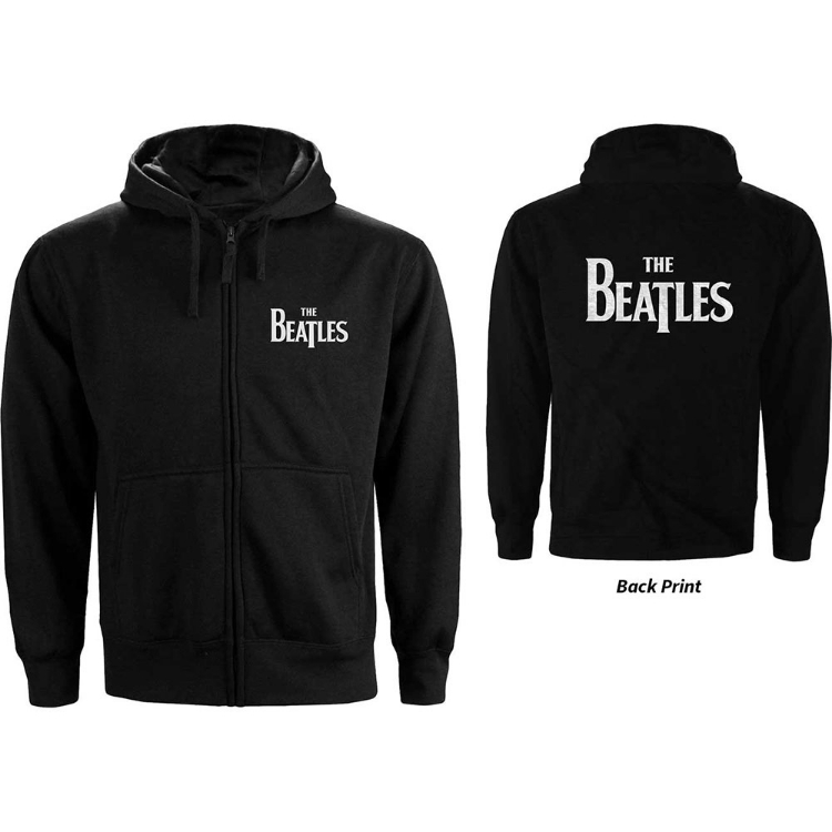 Picture of Beatles Hoodie: JR Zipped Drop T Logo