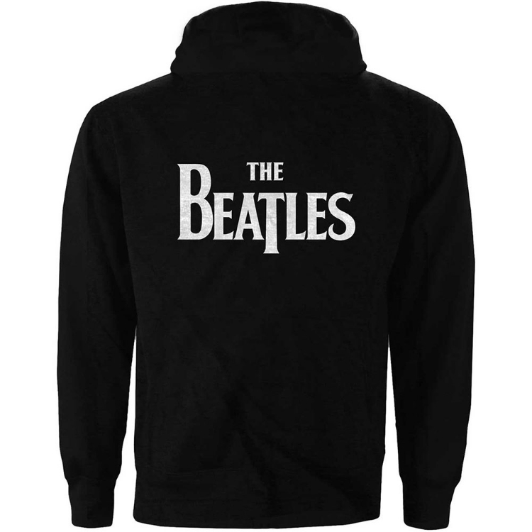 Picture of Beatles Hoodie: JR Zipped Drop T Logo