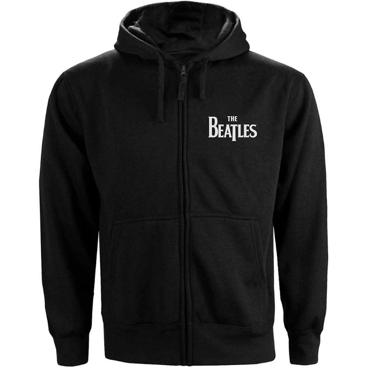 Picture of Beatles Hoodie: JR Zipped Drop T Logo