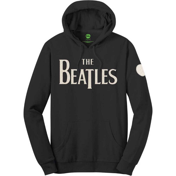 Picture of Beatles Hoodie: Unisex Pullover Drop T Logo Logo & Apple (Applique Motifs)