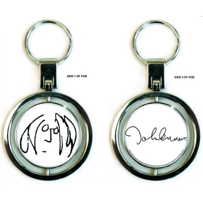 Show details for John Lennon Spinner Keychain: Imagine Picture of John Lennon Spinner Keychain: Imagine