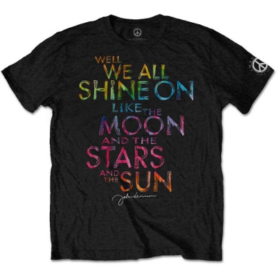 Show details for Beatles Adult T-Shirt: John Lennon Shine On Picture of Beatles Adult T-Shirt: John Lennon Shine On
