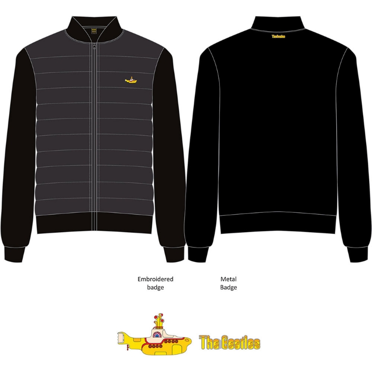 Picture of Beatles Jacket: Unisex fit Quilted Jacket Yellow Submarine