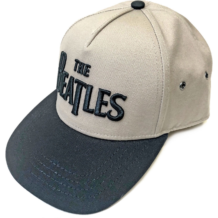 Picture of Beatles Cap: Drop T Logo (Snap Back) Sand