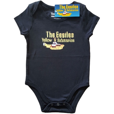 Show details for Beatles Onesie: Baby Yellow Submarine Black 3m -24m Picture of Beatles Onesie: Baby Yellow Submarine Black 3m -24m