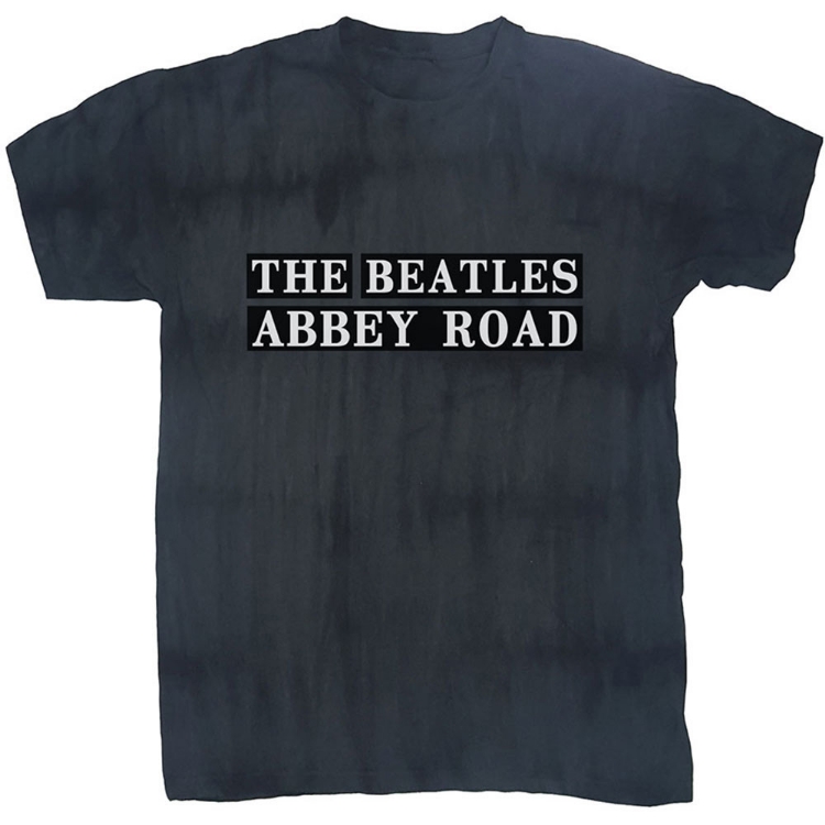 Picture of Beatles Adult T-Shirt: Beatles Abbey Road Dip Dye