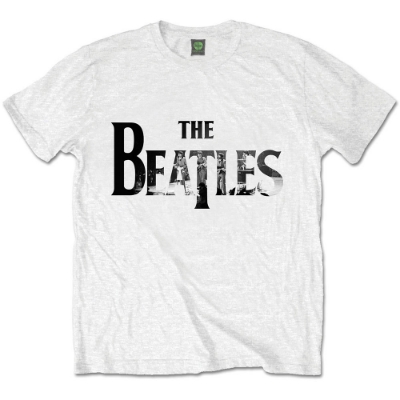 Show details for Beatles Adult T-Shirt: Classic Drop T Logo Live in DC Picture of Beatles Adult T-Shirt: Classic Drop T Logo Live in DC