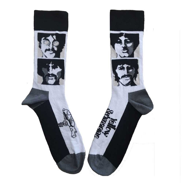 Picture of Beatles Socks: Yellow Submarine Sea of Science Socks