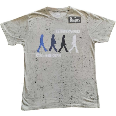 Show details for Beatles Adult T-Shirt: Abbey Road Dip Dye Grey Picture of Beatles Adult T-Shirt: Abbey Road Dip Dye Grey