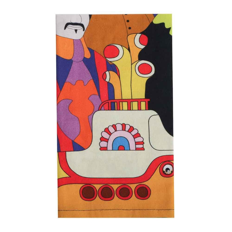 Picture of Beatles Tea Towel: The Beatles Yellow Submarine Tea Towel