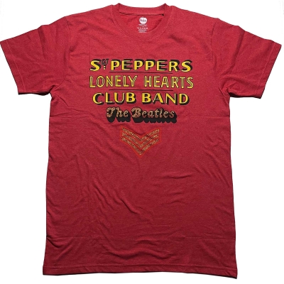 Show details for Beatles Adult T-Shirt: Sgt Pepper Stacked (Diamante) Picture of Beatles Adult T-Shirt: Sgt Pepper Stacked (Diamante)