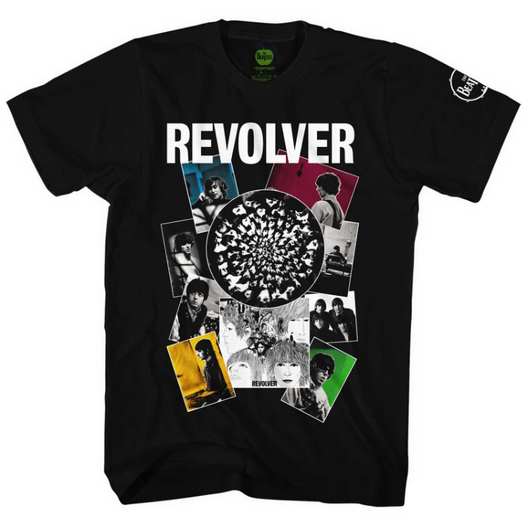 Picture of Beatles Adult T-Shirt: Beatles Revolver Montage