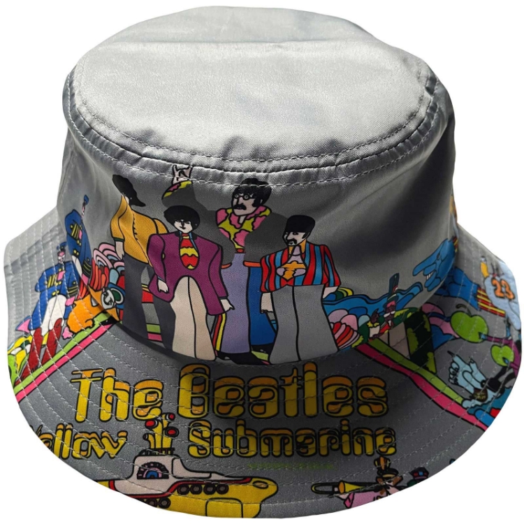 Beatles Cap: The Beatles Yellow Submarine Bucket Hat -Beatles Fab Four ...