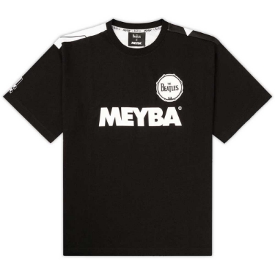 Show details for Beatles Adult T-Shirt:  Meyba Drum & Crossing All-Over-Print Picture of Beatles Adult T-Shirt:  Meyba Drum & Crossing All-Over-Print
