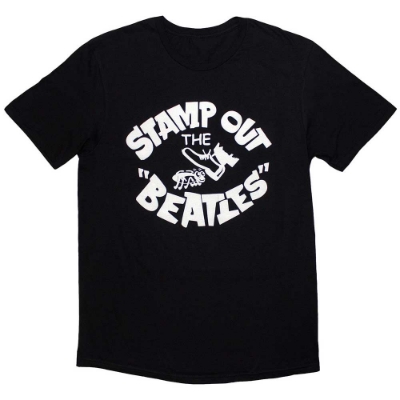 Show details for Beatles Adult T-Shirt: Beatles  Stamp Out "The Beatles" Picture of Beatles Adult T-Shirt: Beatles  Stamp Out "The Beatles"