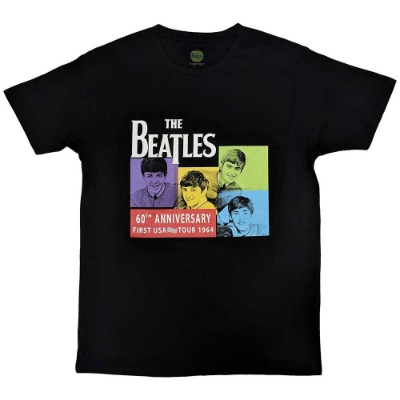 Show details for Beatles Adult T-Shirt: Beatles 1964 USA Picture of Beatles Adult T-Shirt: Beatles 1964 USA