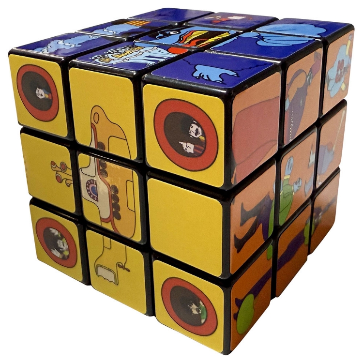 Picture of Beatles Rubiks Cube: Yellow Submarine Rubiks Cube