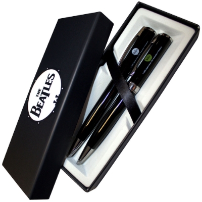 Show details for Beatles Gift Pen: Beatles Logo & Apple 2 Pen Set Picture of Beatles Gift Pen: Beatles Logo & Apple 2 Pen Set