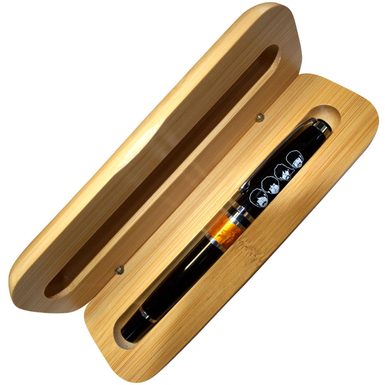 Picture of Beatles Gift Pen: Beatles Yellow Submarine Faces with Wood Case y