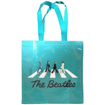Show details for Beatles BAG: Abbey Road Recycled Tuff Shopper Bag - Teal Picture of Beatles BAG: Abbey Road Recycled Tuff Shopper Bag - Teal