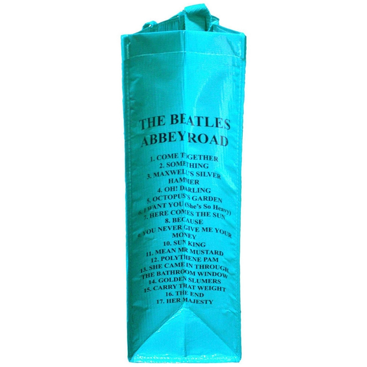 Picture of Beatles BAG: Abbey Road Recycled Tuff Shopper Bag - Teal