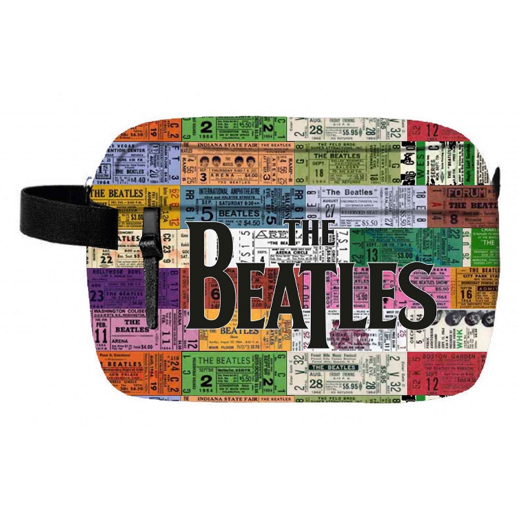 Picture of Beatles Wash Bag: The Beatles Logo 1964 Tour Tickets
