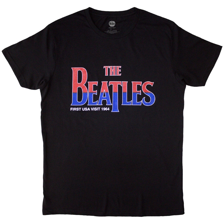 Picture of Beatles Adult T-Shirt: The Beatles First USA Visit 1964