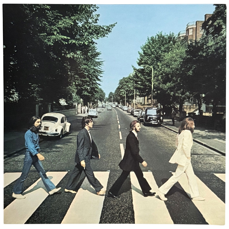 Picture of Beatles Sticker:  Beatles Abbey Road Album